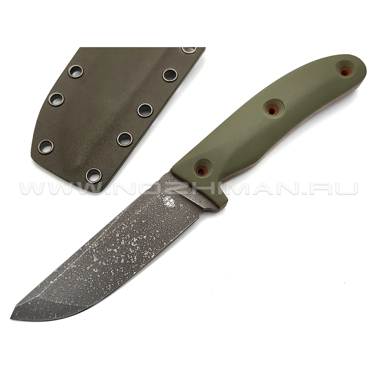 Dyag knives нож Model09_2 сталь N690, рукоять G10 olive