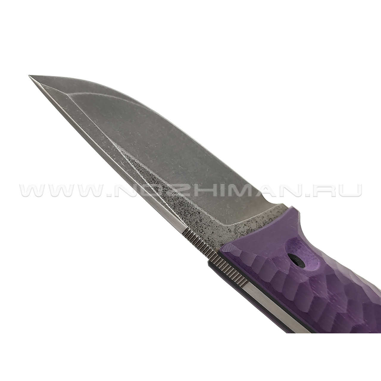 Dyag knives нож Model06_3L сталь N690, рукоять G10 purple