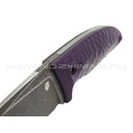 Dyag knives нож Model06_3L сталь N690, рукоять G10 purple Dyag knives нож Model06_3L сталь N690, рукоять G10 purple