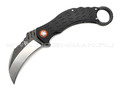 Нож QSP Eagle QS120-B сталь D2, рукоять G10 black