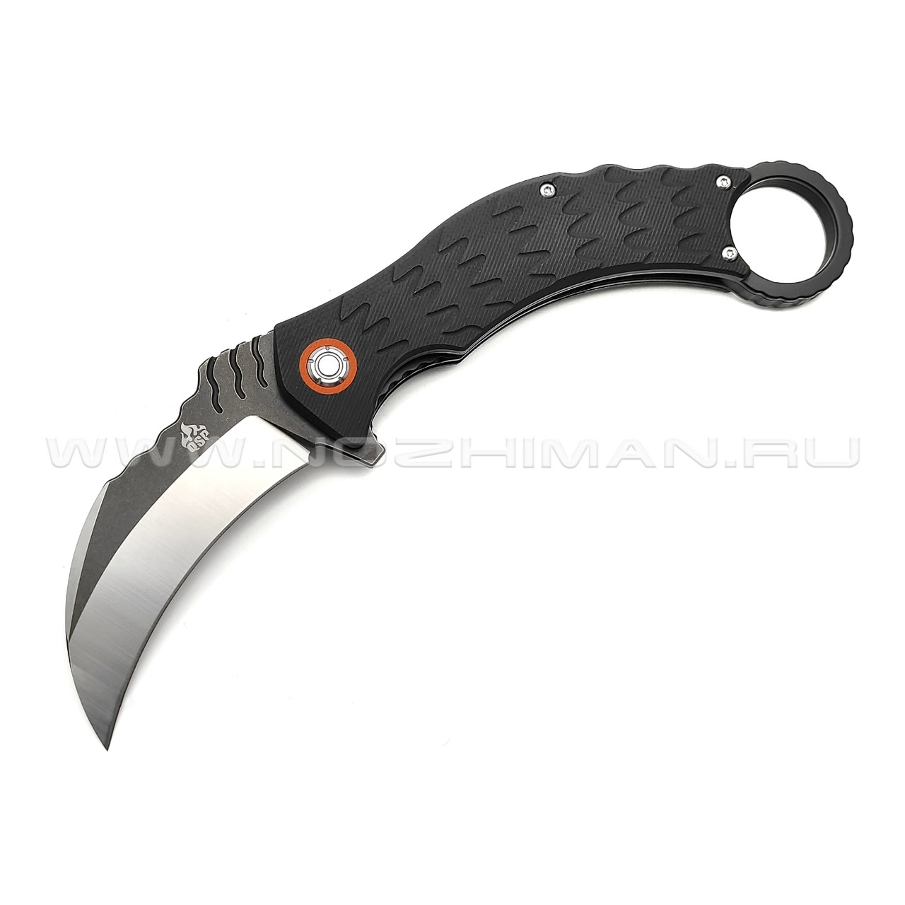 Нож QSP Eagle QS120-B сталь D2, рукоять G10 black
