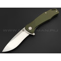 Нож QSP Raven QS122-B сталь D2, рукоять G10 OD green