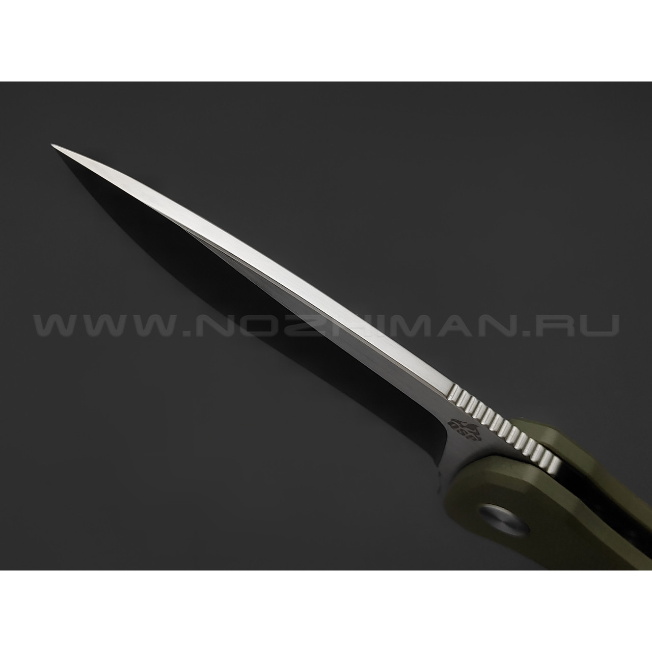 Нож QSP Raven QS122-B сталь D2, рукоять G10 OD green