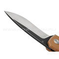 Нож QSP Raven QS122-A сталь D2, рукоять G10 brown