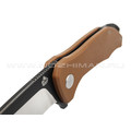 Нож QSP Raven QS122-A сталь D2, рукоять G10 brown