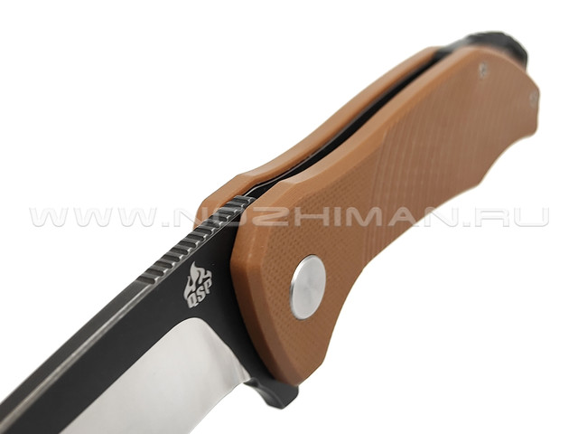 Нож QSP Raven QS122-A сталь D2, рукоять G10 brown
