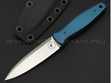 Apus Knives нож Jigger Mini сталь K110, рукоять Micarta blue