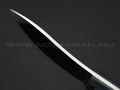 Apus Knives нож Narbus сталь N690, рукоять G10 black & blue