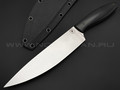 Apus Knives нож Shef сталь N690, рукоять Micarta black