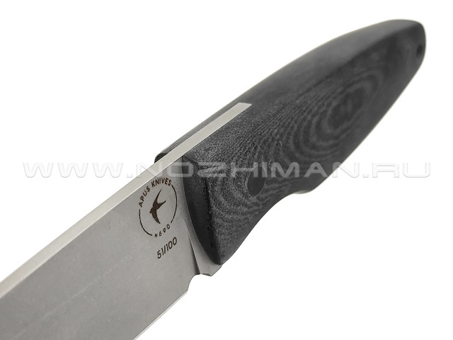 Apus Knives нож Скин-Ду Limited Edition сталь N690, рукоять Микарта