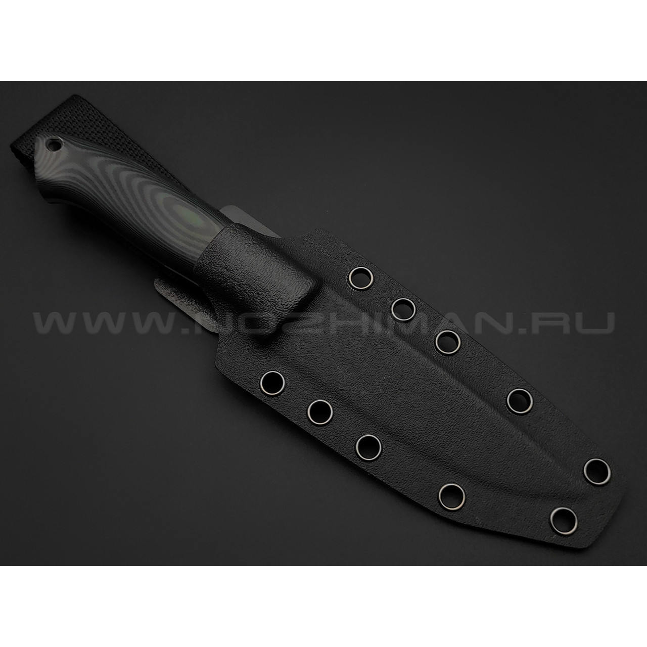 Апус нож Гуард Дог сталь K110, рукоять G10 чёрно-зеленый