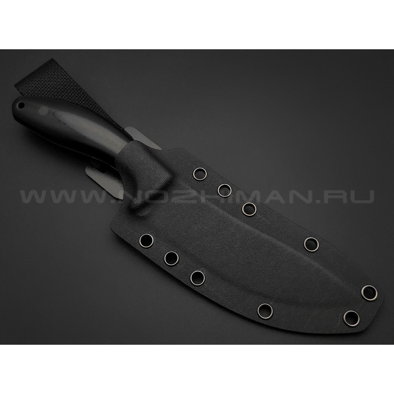 Апус нож Юхро 2.1 сталь N690, рукоять G10 чёрный