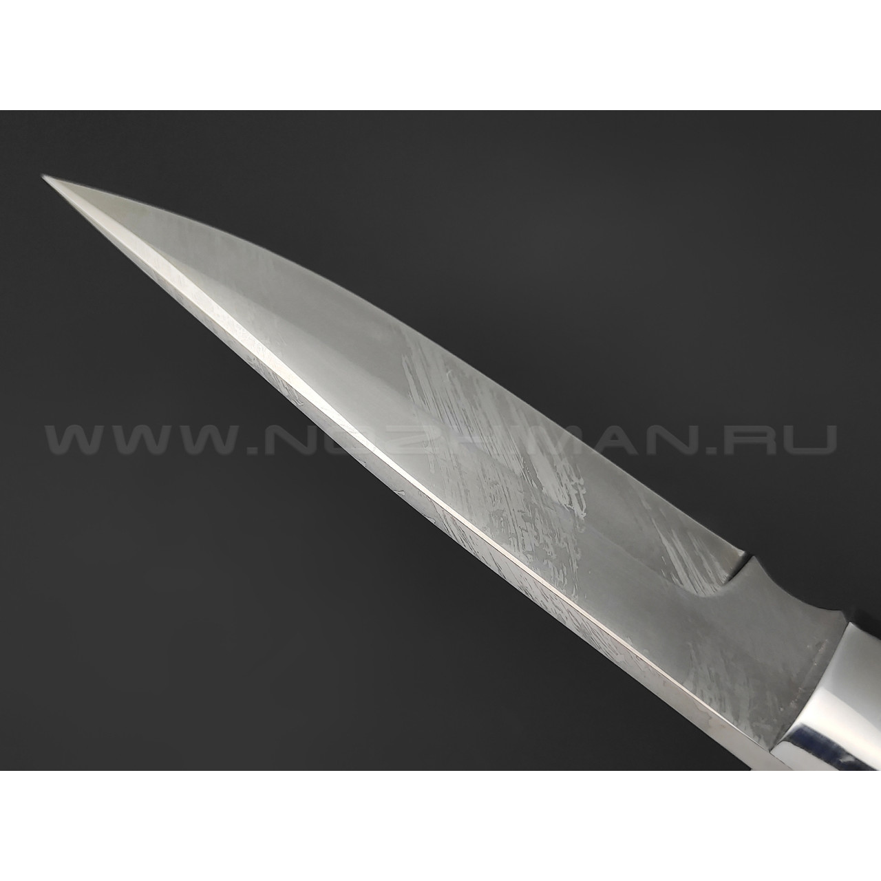 Нож "Ворон" цм, сталь Х12МФ, рукоять Дерево граб (Фурсач А. А.)