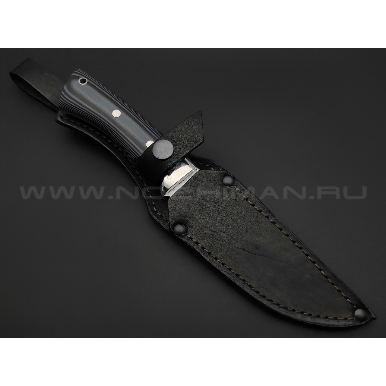 Фурсач А. А. нож Тигр цм, сталь Х12МФ, рукоять G10 black & blue