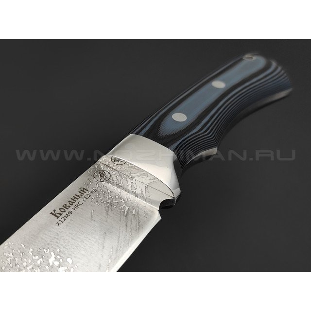 Фурсач А. А. нож Тигр цм, сталь Х12МФ, рукоять G10 black & blue