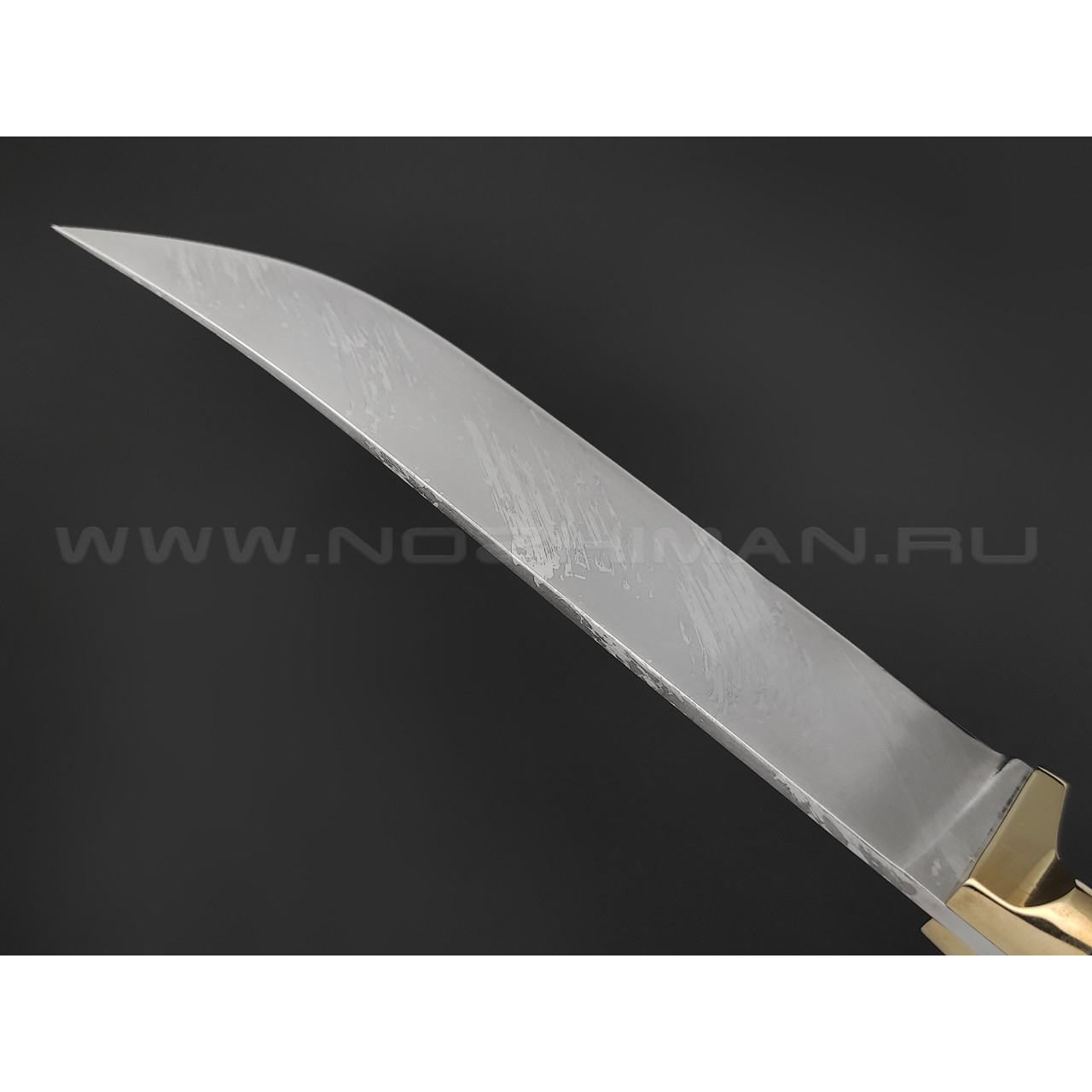Нож "Пчак" сталь Х12МФ, рукоять G10, латунь (Фурсач А. А.)