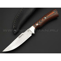 Нож "Ирбис" малютка, сталь Х12МФ, рукоять G10 black & orange (Фурсач А. А.)