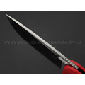 Нож Bestech Circuit BG35C-1 сталь K110, рукоять G10 red