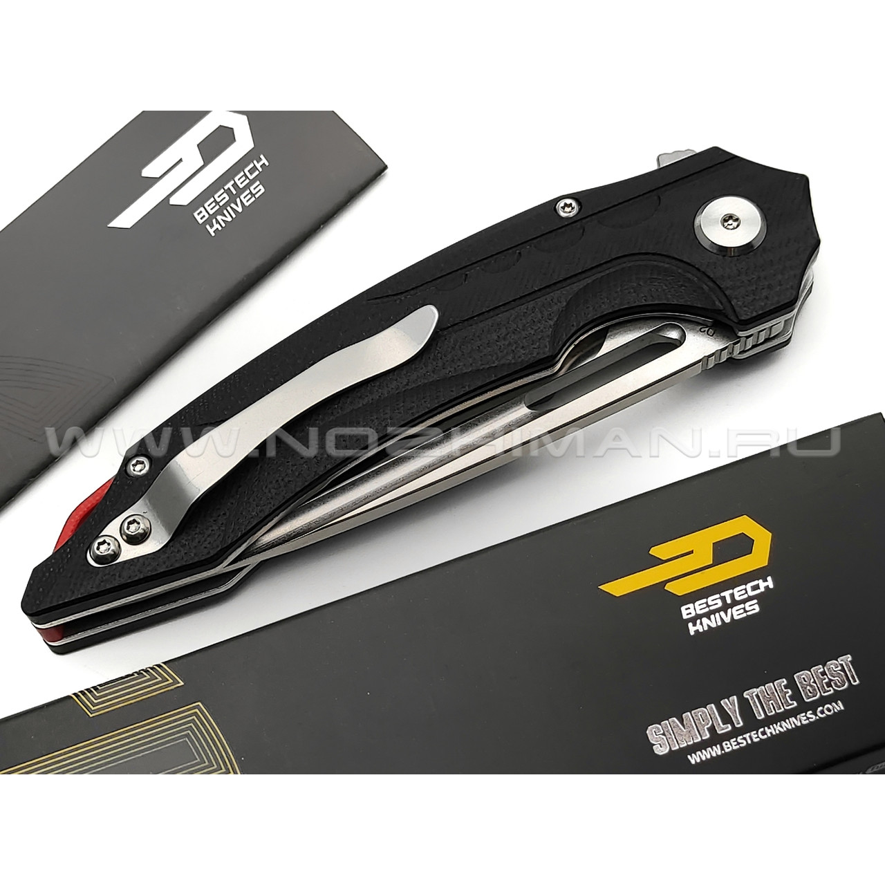 Нож Bestech Ornetta BG50A сталь D2 стоунвош, рукоять G10 black