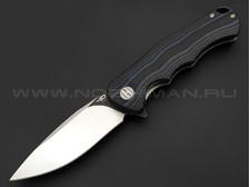 Нож Bestech Bobcat BG22D-2 сталь D2, рукоять G10 black & blue