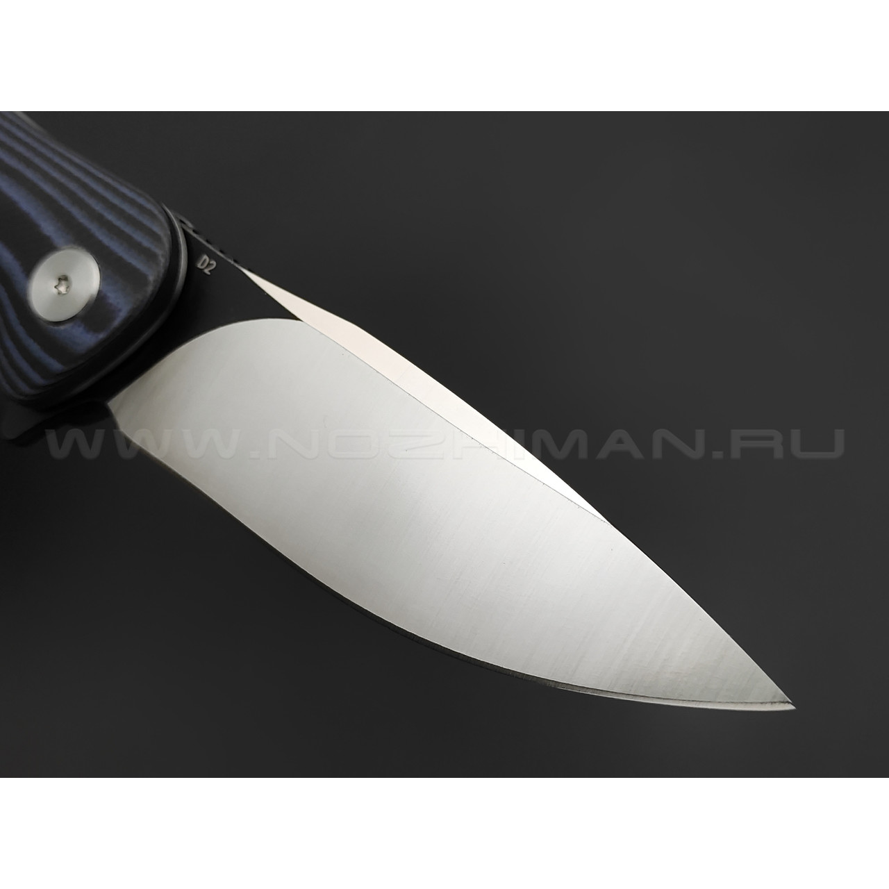 Нож Bestech Bobcat BG22D-2 сталь D2, рукоять G10 black & blue