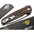 Нож Bestech Fin BG34C-2 сталь Sandvic 14C28N, рукоять G10 black & orange