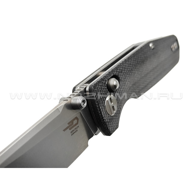 Нож Bestech Slasher BG43A-1 сталь D2 стоунвош, рукоять Микарта