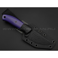 ZH Knives нож Персик сталь N690 satin, рукоять G10 purple ZH Knives нож Персик сталь N690 satin, рукоять G10 purple