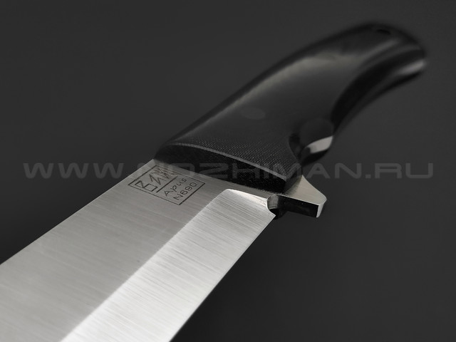 ZH Knives нож Походный сталь N690, рукоять Micarta black