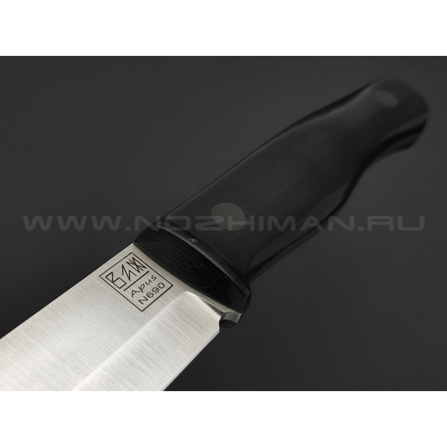 ZH Knives нож "Топь" сталь N690, рукоять Micarta black