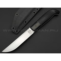 Zh Knives нож Septima сталь N690 satin, рукоять G10 black