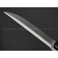 Zh Knives нож Septima сталь N690 satin, рукоять G10 black
