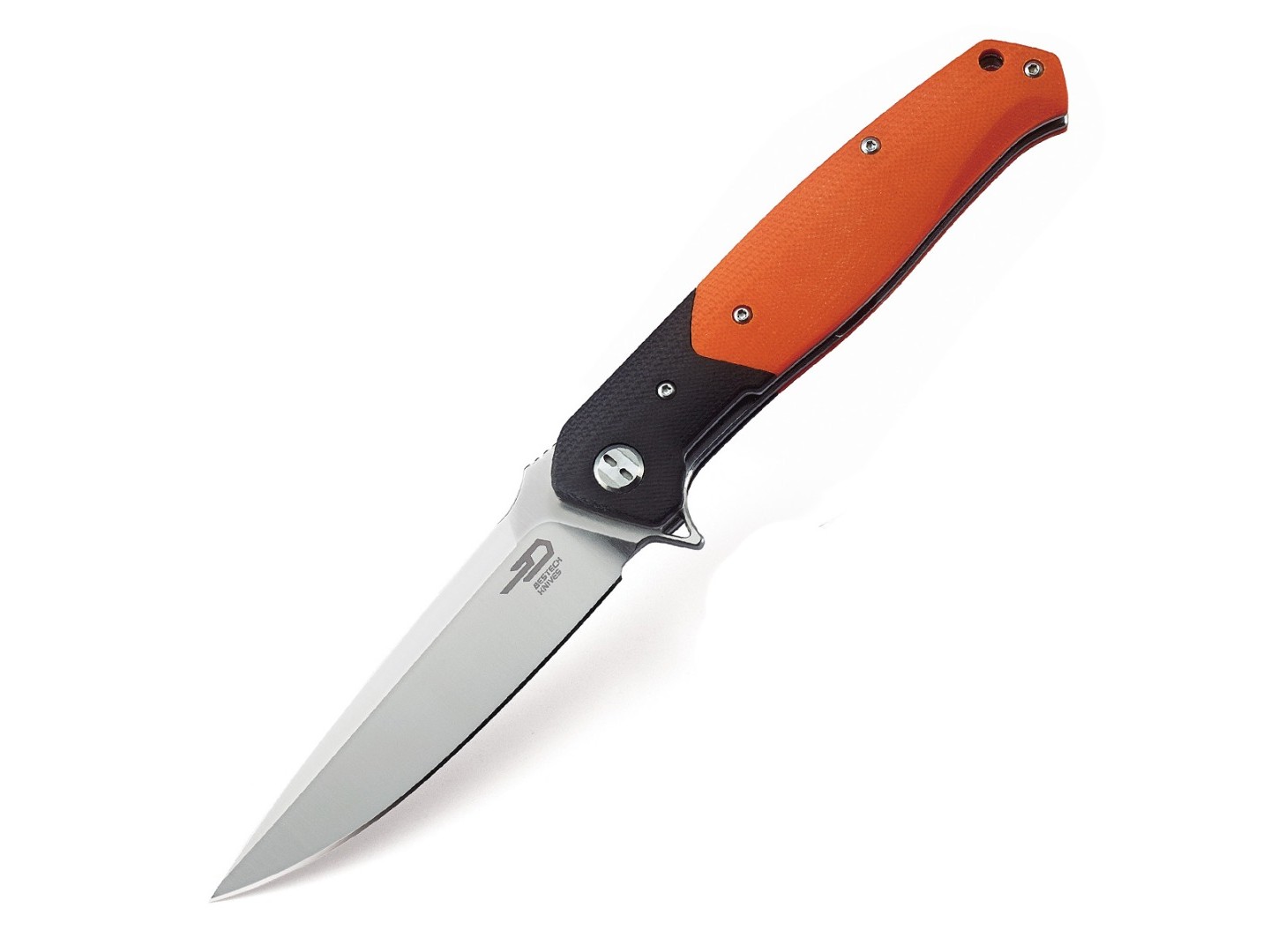 Нож Bestech Swordfish BG03C сталь D2, рукоять G10 black & orange
