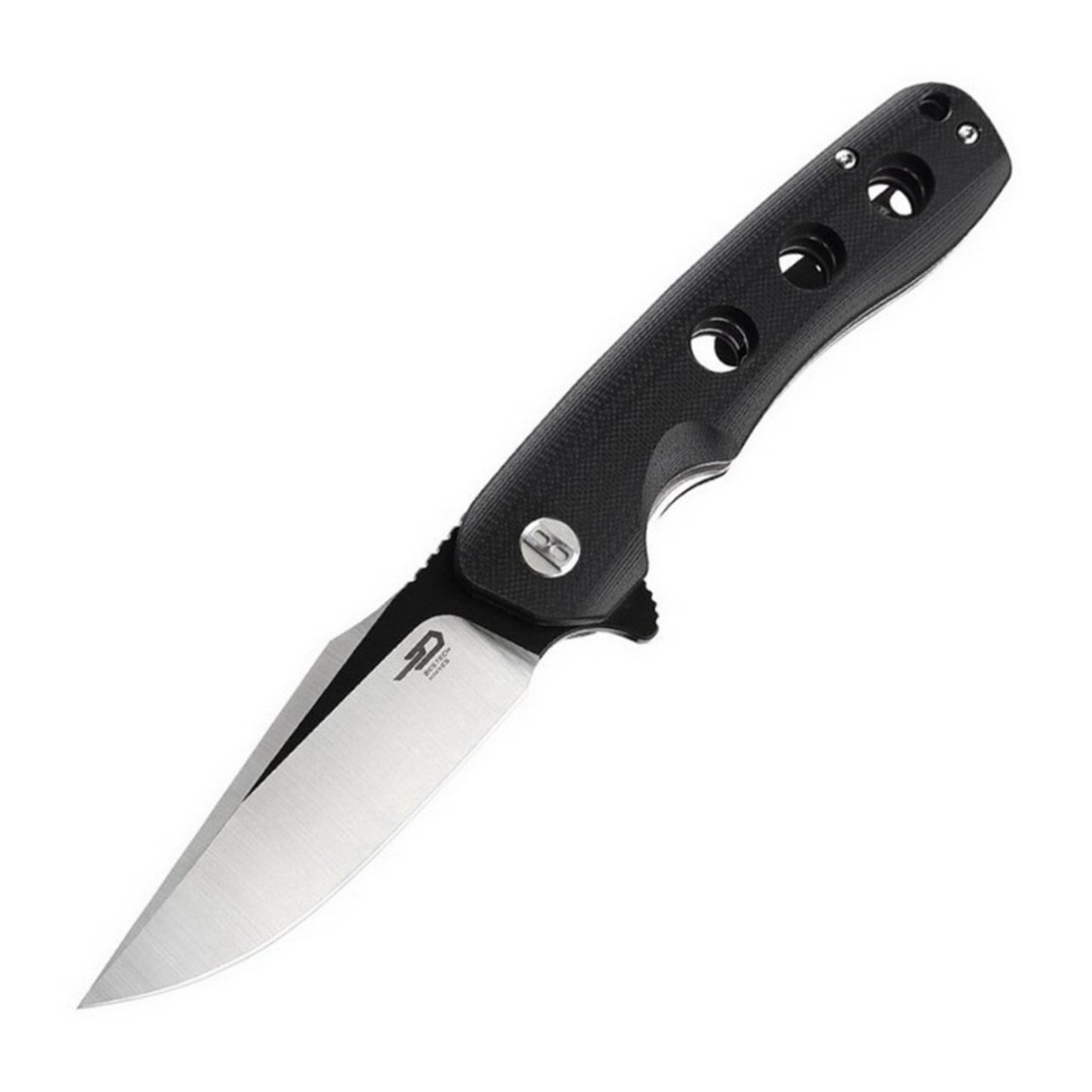 Нож Bestech Arctic BG33A-1 сталь D2 блэквош, рукоять G10 black