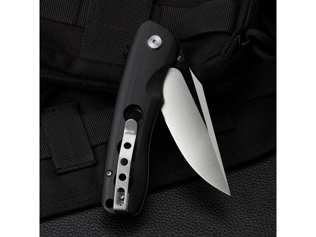 Нож Bestech Arctic BG33A-1 сталь D2 blackwash, рукоять G10 black