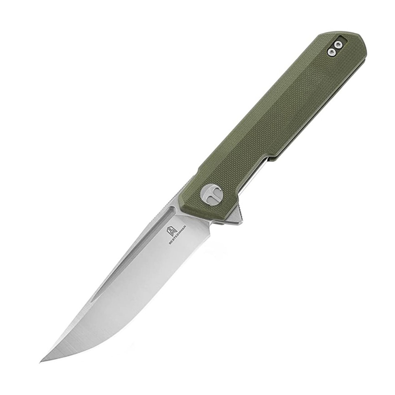 Нож Bestechman Dundee BMK01B сталь D2, рукоять G10 OD green