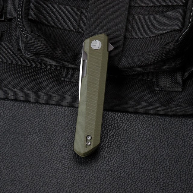 Нож Bestechman Dundee BMK01B сталь D2, рукоять G10 OD green