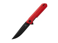 Нож Bestechman Dundee BMK01L сталь D2 black, рукоять G10 red