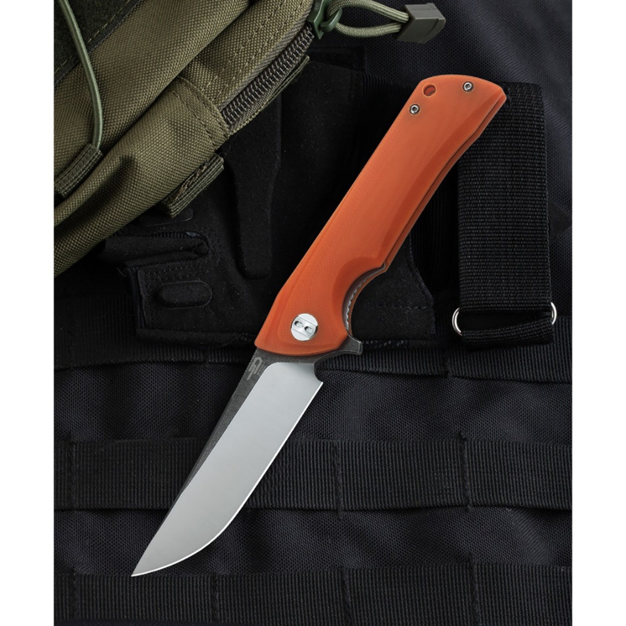 Нож Bestech Paladin BG13C-2 сталь D2, рукоять G10 orange
