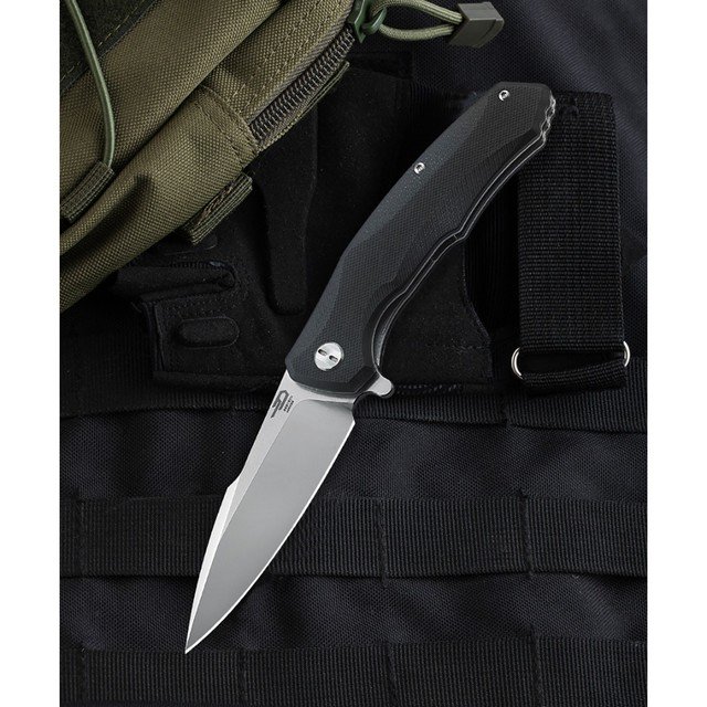 Нож Bestech Warwolf BG04A сталь D2, рукоять G10 black