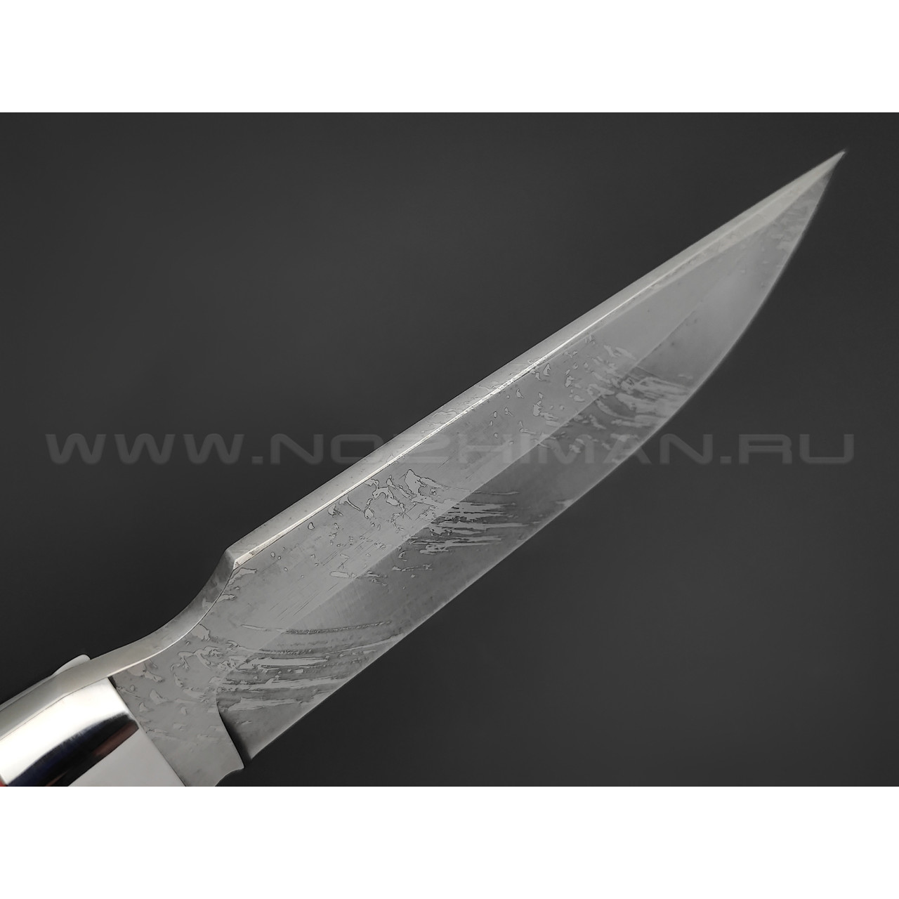 Фурсач А. А. нож Рысь цм, сталь Х12МФ, рукоять G10 red