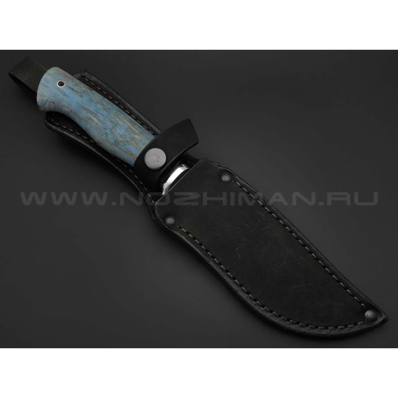 Нож "Тигр-2" сталь PGK, рукоять стабилизированное дерево, композит (Фурсач А. А.)