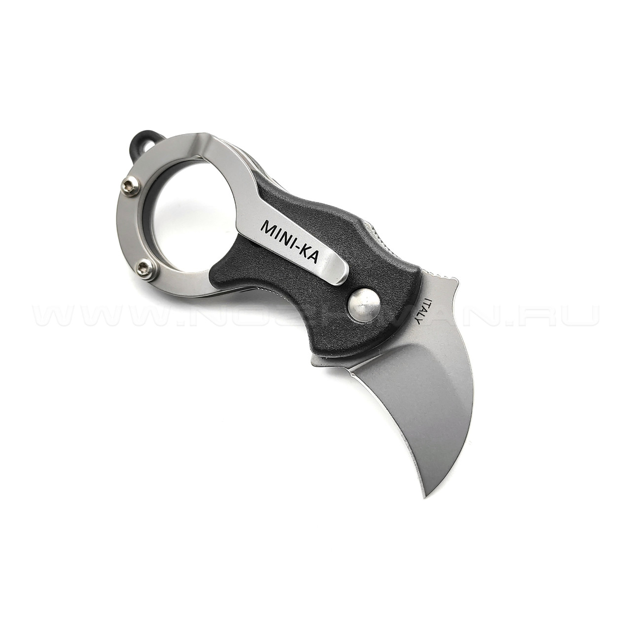 Нож Fox Mini-Ka Black FX-535 сталь 1.4116, рукоять FRN