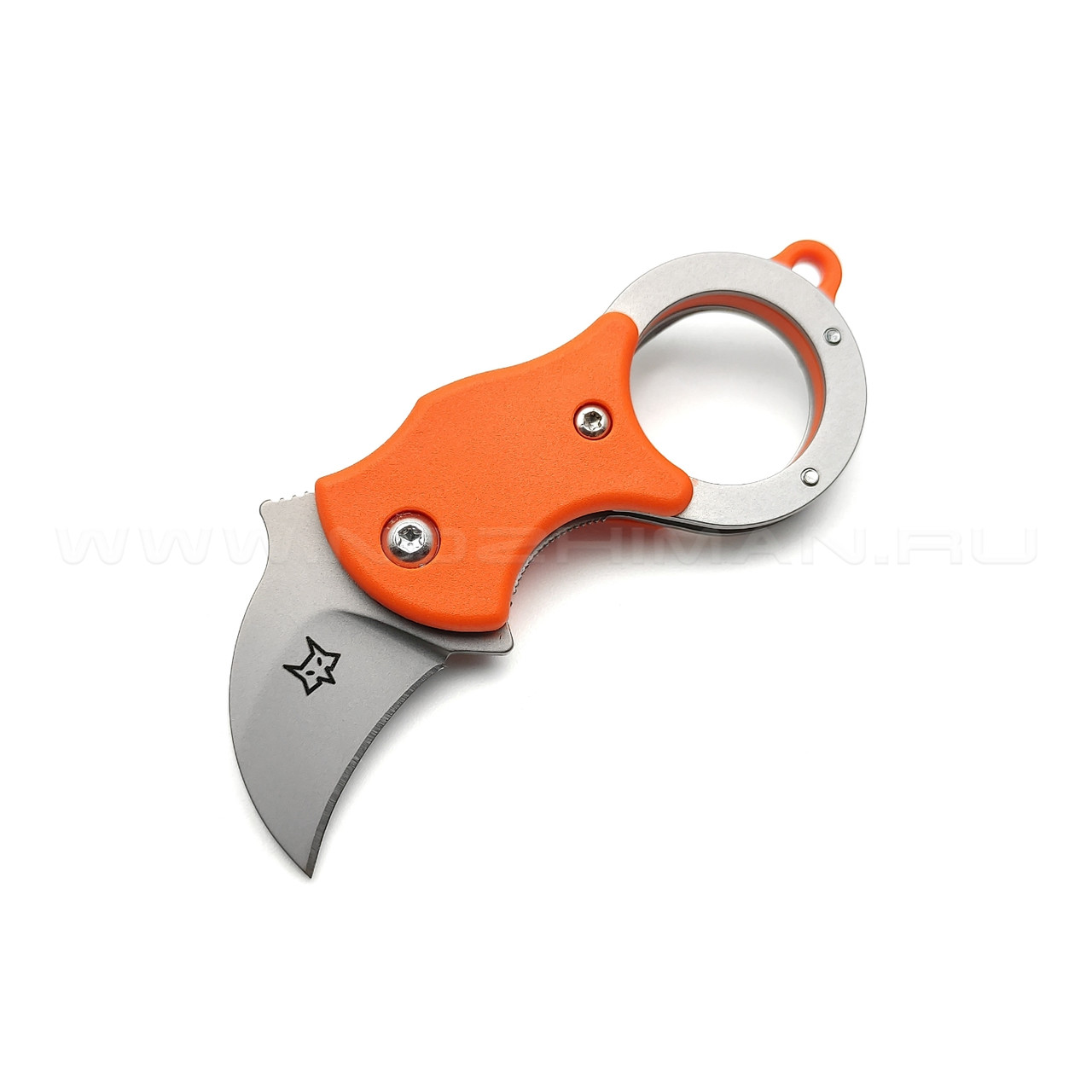 Нож Fox Mini-Ka Orange FX-535 O сталь 1.4116, рукоять FRN