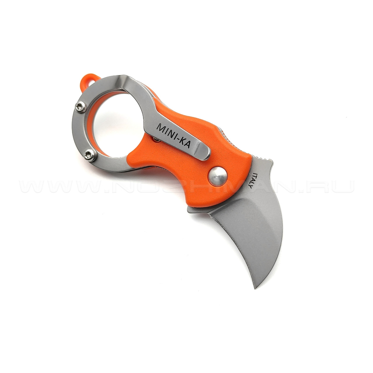 Нож Fox Mini-Ka Orange FX-535 O сталь 1.4116, рукоять FRN
