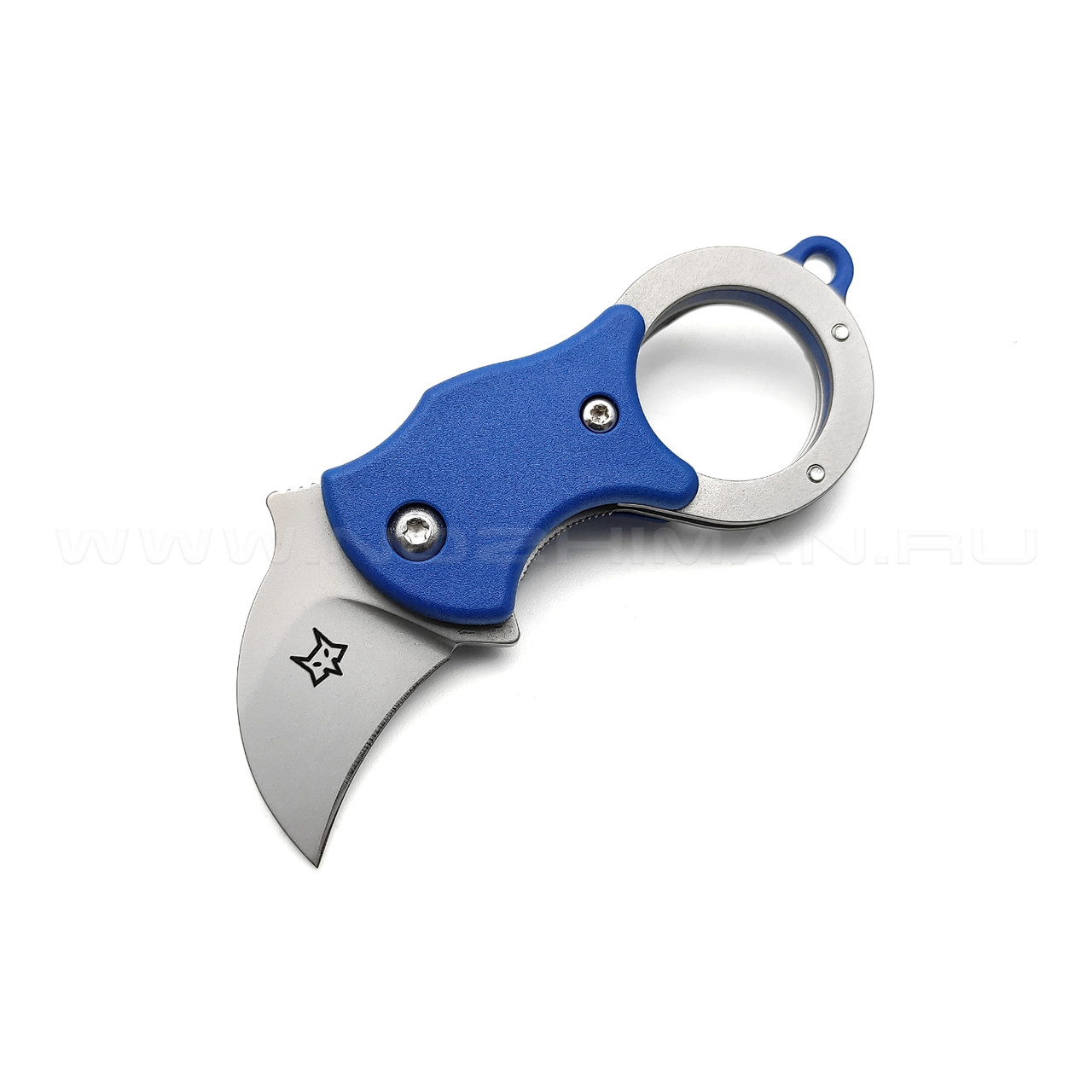 Нож Fox Mini-Ka Blue FX-535BL сталь 1.4116, рукоять FRN