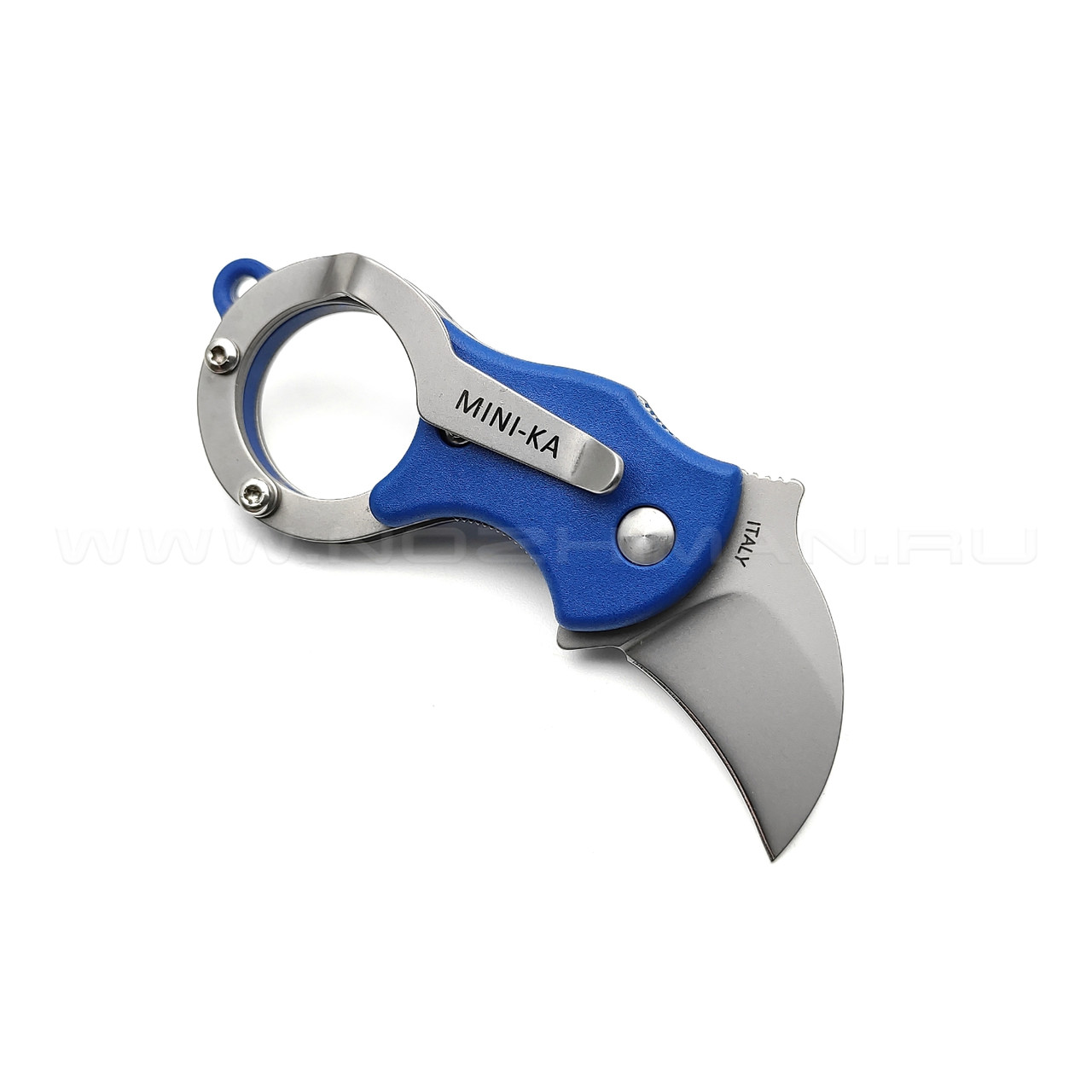 Нож Fox Mini-Ka Blue FX-535BL сталь 1.4116, рукоять FRN
