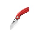 Нож Bestech Bihai BG53C-2 сталь 14C28N satin, рукоять G10 red