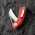 Нож Bestech Bihai BG53C-2 сталь 14C28N satin, рукоять G10 red