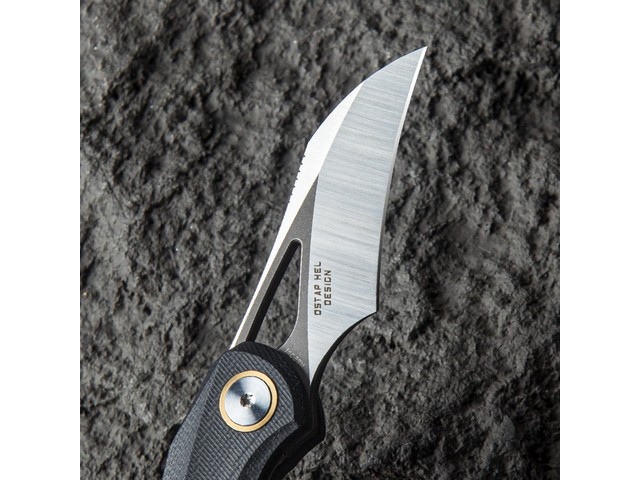 Нож Bestech Bihai BG53A-2 сталь 14C28N satin, рукоять G10 black